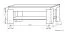 Couchtisch Cikupa 01, Farbe: Nuss / Ulme - Abmessungen: 120 x 60 x 40 cm (B x T x H)