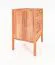 Nachtkommode Wellsford 07 Kernbuche massiv geölt - Abmessungen: 69 x 60 x 36 cm (H x B x T)