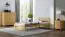 Einzelbett mit neutralen Design Nagol 07, Kiefer Vollholz massiv, Farbe: Kiefer - Liegefläche: 90 x 200 cm (B x L)