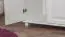 weißer Schlafzimmerschrank Massivholz 190x80x60 cm