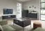 Edler Couchtisch Worthing 40, Farbe: Schwarz / Gold - Abmessungen: 46 x 104 x 68 cm (H x B x T)