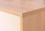 Kommode 27, Farbe: Buche / Creme - 134 x 86 x 37 cm (H x B x T)