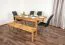 Esstisch Wooden Nature 116 Eiche massiv geölt - 140 - 180 x 90 cm (B x T)