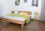 Futonbett / Massivholzbett Wooden Nature 02 Eiche geölt - Liegefläche 140 x 200 cm (B x L)