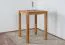Stehtisch Wooden Nature 119 Eiche massiv - 105 x 80 x 80 cm (H x B x T)