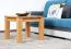 Couchtisch Kiefer massiv Vollholz Erlefarben Junco 485 – Abmessung: 60 x 60 x 50 cm (B x T x H)