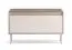 Schuhschrank | Farbe: Eiche Cremona / Kaschmir | Sitzbank | Maße: 90 x 34 x 55 cm | 1 Kipptür | inkl. Samtpolster | 3 Fächer | Metallbeine | für den Vorraum