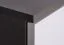 Jugendzimmer - Drehtürenschrank / Kleiderschrank Oskar 19, Farbe: Anthrazit / Weiß - 192 x 128 x 50 cm (H x B x T)