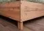 Doppelbett Braianik 22 in Eiche Wotan / Grün, Liegefläche 160 x 200 cm, inklusive Lattenrost, 92 x 171 x 207 cm, Füße 36 mm dick, ABS Kantenschutz