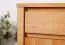 Erstklassige Kommode Tasman 11, Kernbuche Massivholz geölt, Soft Close System, Maße: 77 x 80 x 45 cm, zwei Türen, zwei Schubladen