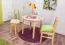 Esszimmertisch Esstisch 90x90 cm, Farbe: Natur Abbildung