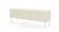 TV-Unterschrank / TV-Möbel Goulette 06 | Farbe: Kaschmir | drei Kipptüren | Push-to-open Funktion | geriffelte Front | Maße: 51 x 147 x 39,5 cm | ABS-Kanten