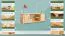TV-Unterschrank Kiefer Vollholz massiv natur 001 - Abmessung 55 x 156 x 47 cm  (H x B x T)