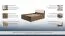 Doppelbett mit Staukasten Fazenda 07, Farbe: Dunkelbraun, Eiche teilmassiv – 140 x 200 cm (B x L)