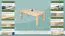 Couchtisch Kiefer massiv Vollholz natur Junco 483 – Abmessung: 120 x 60 x 50 cm (B x T x H)