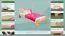 Kinderbett / Jugendbett Buche massiv Vollholz natur 111, inkl. Lattenrost - Abmessung 90 x 200 cm (B x L)