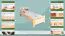 Kinderbett / Jugendbett Kiefer massiv Vollholz natur 68, inkl. Lattenrost - 80 x 200 cm (B x L)