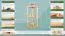 Regal / Eckregal Kiefer massiv Vollholz natur Junco 62 - Abmessungen: 86 x 40 x 30 cm (H x B x T)