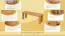 Bank Wooden Nature 133 Kernbuche massiv - 120 x 33 cm (L x B)