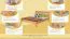 Jugendbett Wooden Nature 142 Buche massiv natur - 160 x 200 cm (B x L)