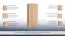 Drehtürenschrank / Kleiderschrank Sidonia 05, Farbe: Eiche Braun - 200 x 82 x 53 cm (H x B x T)
