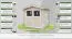 Steiner Shopping Gartenhaus Sommerruhe 5 - 2,90 x 2,90 Meter aus 19 mm Blockbohlen