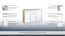 Kommode Palpala 08, Farbe: Eiche Sonoma / Weiß - 85 x 119 x 41 cm (H x B x T)