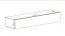 Modernes TV Lowboard Raudberg 02, Farbe: Weiß - Abmessungen: 30 x 160 x 40 cm (H x B x T), mit drei Fächern