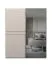 Schiebetürenschrank mit einer Spiegeltür Neiafu 89, Farbe: Kaschmir, Maße: 224 x 182 x 61 cm, zwei Kleiderstangen, sechs Einlegeböden, Soft-Close-Funktion