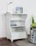 TV-Unterschrank Kiefer massiv Vollholz weiß lackiert Junco 209 - 79 x 67 x 42 cm (H x B x T)