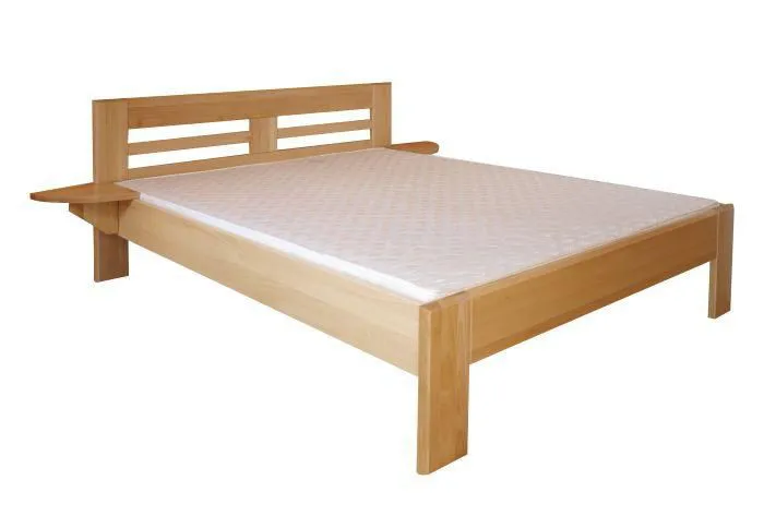 Holzbett Buche 180 x 200 cm Natur Abbildung