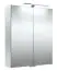 Badezimmer - Spiegelschrank Ongole 02 – Abmessungen: 70 x 61 x 13 cm (H x B x T)