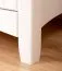 Truhe Kiefer Vollholz massiv weiß / braun Lagopus 36 - Abmessungen: 45 x 100 x 45 cm (H x B x T)