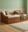 Jugendbett / Funktionsbett Kiefer massiv Vollholz Eichefarben Rustikal 94, inkl. Lattenrost - 90 x 200 cm (B x L)