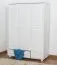Mehrzweckschrank Kiefer, Farbe: Weiß 190x133x60 cm Abbildung