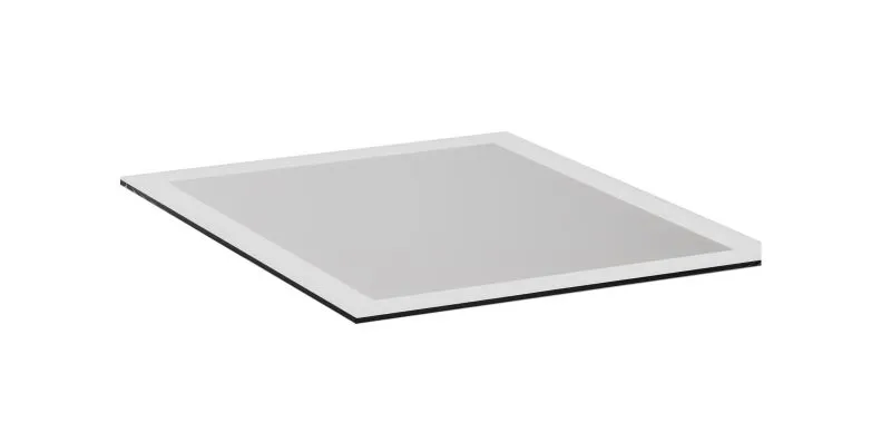 Glaseinlegeboden | Farbe: Weiß | Maße: 48 x 55 x 0,6 cm