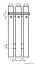 Garderobe Paseh 24, Farbe: Sonoma Eiche - Abmessungen: 200 x 100 x 37 cm (H x B x T)