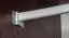 Massivholz-Kleiderschrank Kiefer, Farbe: Nuss 190x80x60 cm