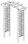 Pergola 02 - aus Kiefernholz - Abmessungen: 160 x 62 x 220 cm (B x T x H)