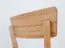 Stuhl Mineure 01, aus natürlichen Eichenholz, Massivholz, geölte Oberfläche, ergonomisches Design, Maße: 85,5 x 46,5 x 80 cm, stabil und langlebig