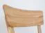 Stuhl Mineure 01, aus natürlichen Eichenholz, Massivholz, geölte Oberfläche, ergonomisches Design, Maße: 85,5 x 46,5 x 80 cm, stabil und langlebig