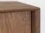 TV-Unterschrank mit zwei Holzschiebetüren Salleron 13, Eiche massiv geölt, Farbe: Tabacco, Maße: 52 x 200 x 50 cm, vier Fächer, für Wohnzimmer