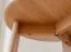 Stabiler Couchtisch Verzee 01, aus massiven Eichenholz, geölte Oberfläche, Maße: 44 x 51 x 51 cm, drei Standbeine, minimalistisch und stilvoll