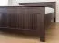Doppelbett / Gästebett | aus massiv finnische Kiefer | Farbe: Tabacco | natürliche Maserung | Liegefläche: 160 x 200 cm | ästhetisch und zeitloses Design