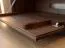 TV-Unterschrank Sienne 07, aus Wildeiche massiv, Push-to-open, in Tabacco geölt, gebürstet, sechs Fächer, inkl. LED-Beleuchtung, Maße: 60 x 165 x 43,5 cm
