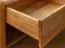 Nachtkommode | Massivholz | Eichenholz geölt | Push-to-open Funktion | 1 Schublade | Soft-Close Funktion | 1 offenes Fach | 50 x 39 x 45 cm