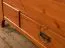 Doppelbett Jabron 08, Kiefer massiv Vollholz, Farbe: Kiefer - Liegefläche: 180 x 200 cm (B x L)
