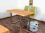 Esstisch Wooden Nature 412 Kernbuche massiv geölt, Tischplatte glatt - 140 x 90 cm (B x T)