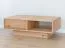 Couchtisch Sienne 13 mit 1 Schublade, push-to-open System, 110 x 70 x 40 cm, in Wildeiche geölt, Massivholz gebürstet, 1 großes und 1 kleines Fach