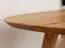 Couchtisch oval Erdre 02 aus Massivholz Eiche, 96 x 95 x 47,5 cm, viele Kombinationsmöglichkeiten, in Eiche geölt, modern und minimalistisch, natürlich